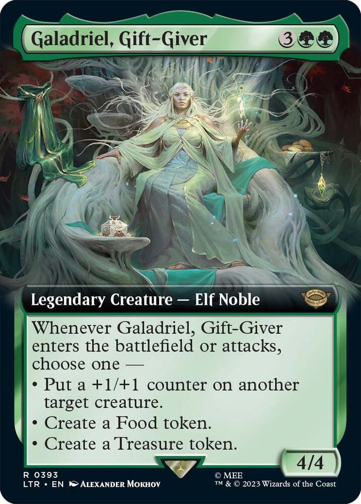 Galadriel, Gift-Giver (Extended Art) card image