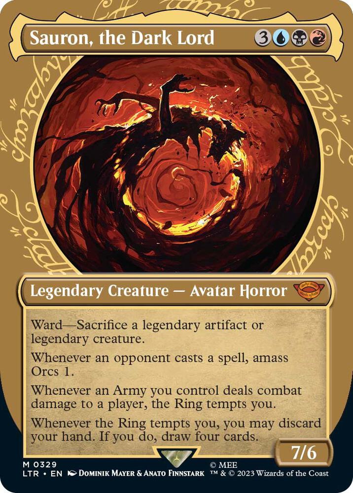 Sauron, the Dark Lord (Showcase) card image