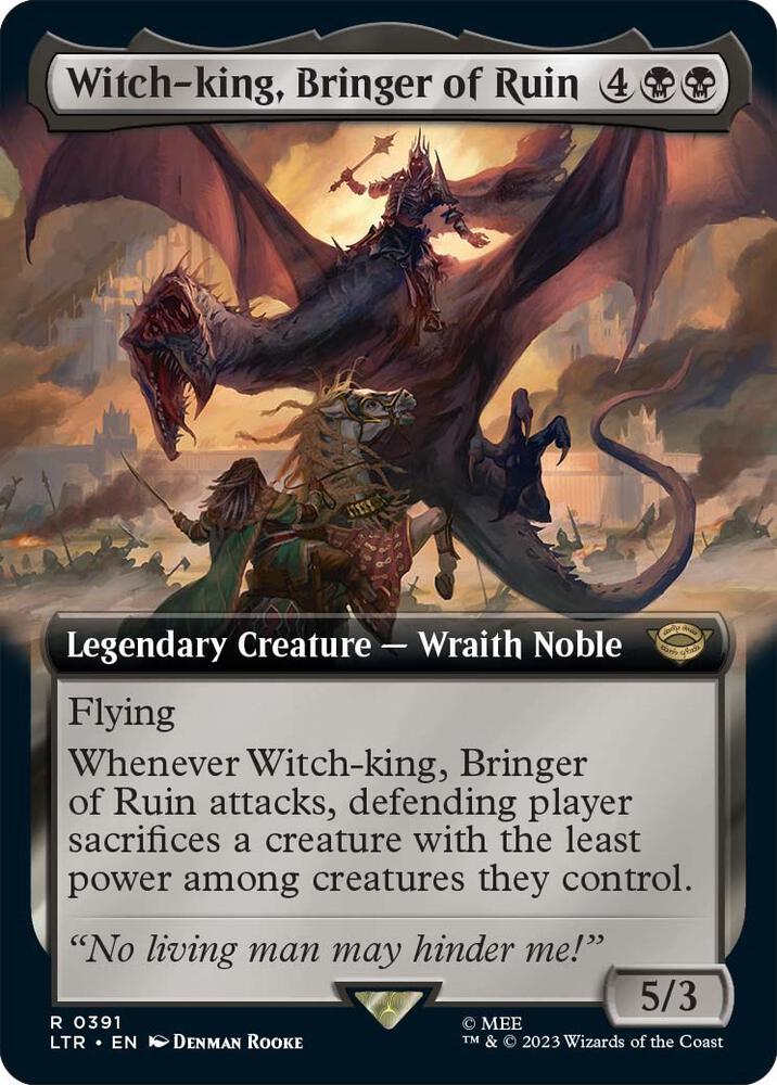 Witch-king, Bringer of Ruin (Extended Art) card image