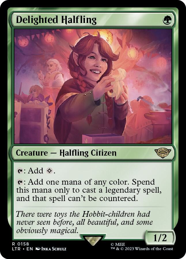 Delighted Halfling card image