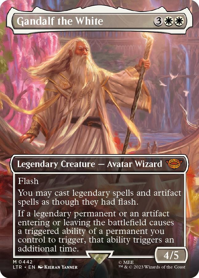 Gandalf the White (Borderless) card image