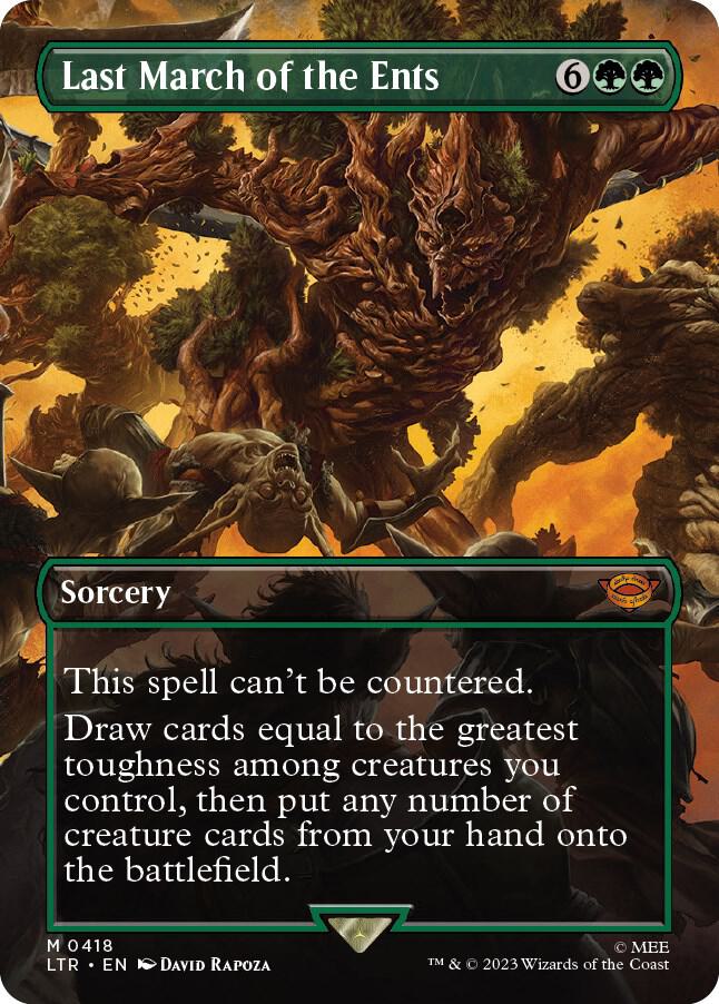 Last March of the Ents (Borderless) card image