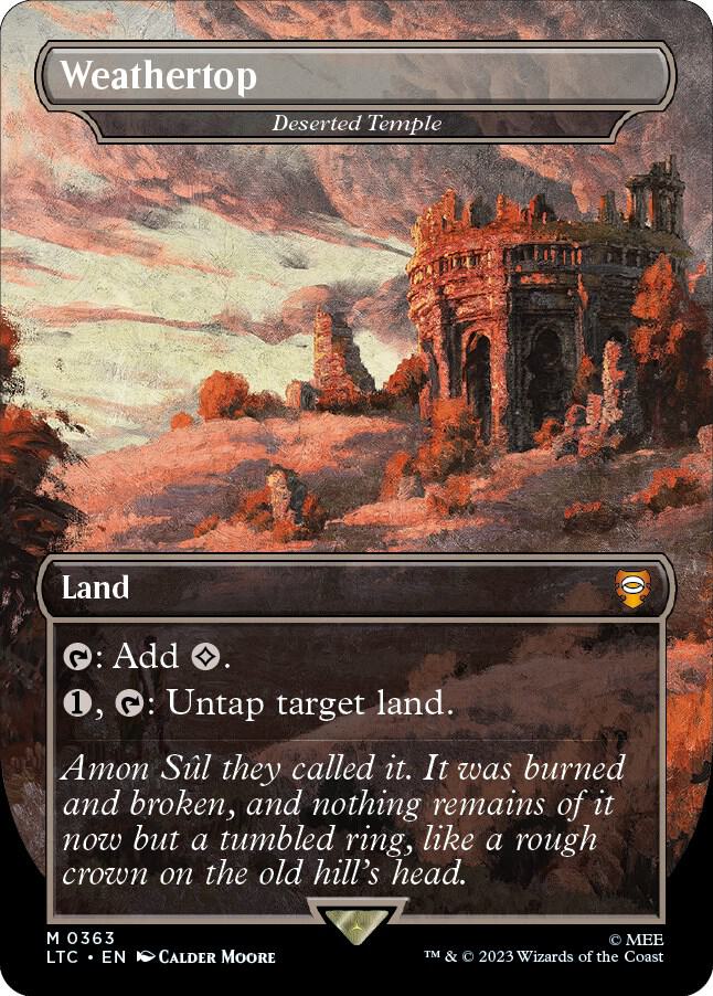 Weathertop - Deserted Temple (Borderless) card image