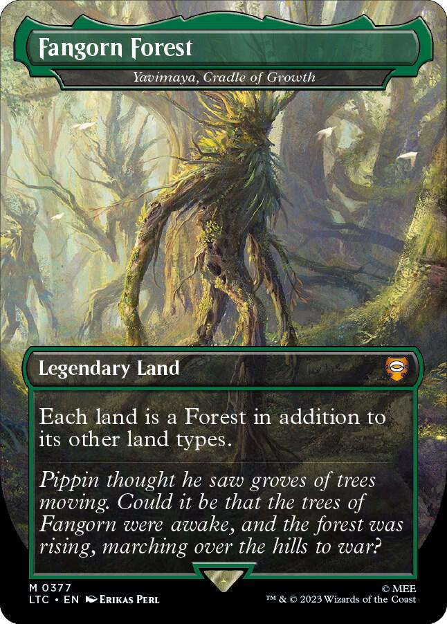 Fangorn Forest - Yavimaya, Cradle of Growth (Borderless) card image
