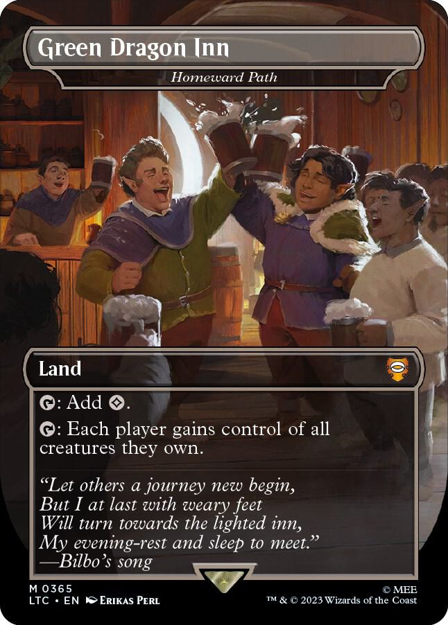 Green Dragon Inn - Homeward Path (Borderless) card image