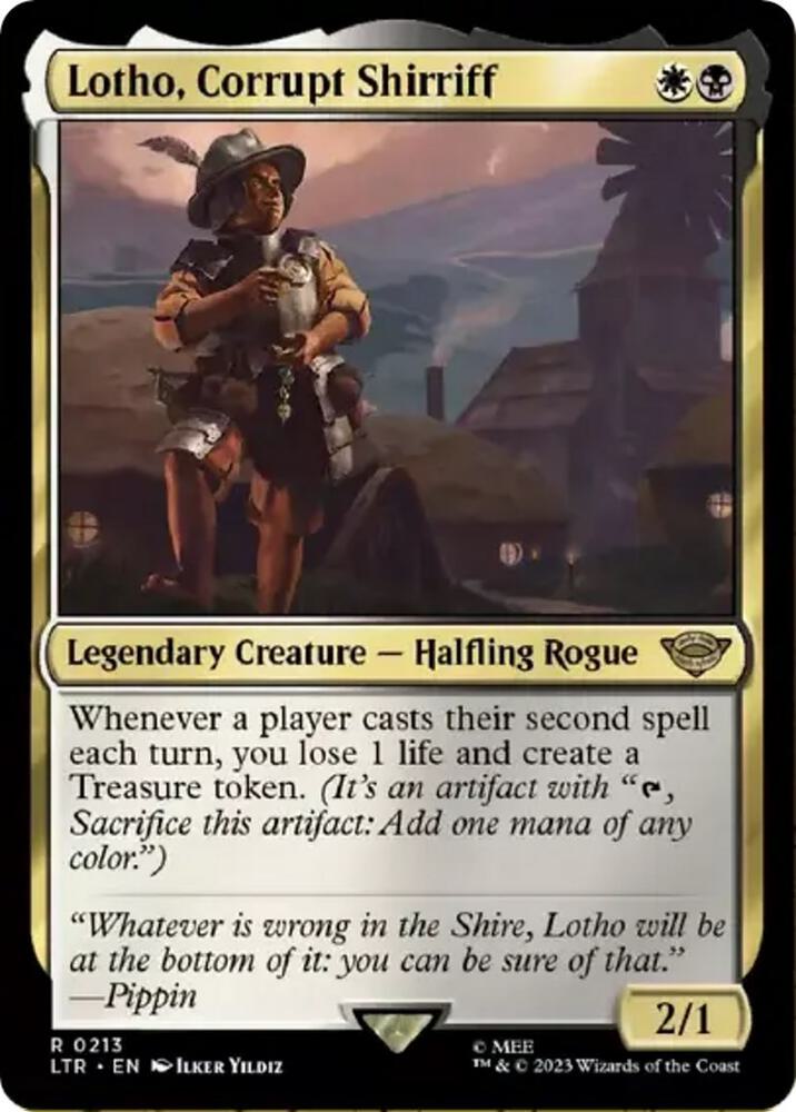 Lotho, Corrupt Shirriff card image