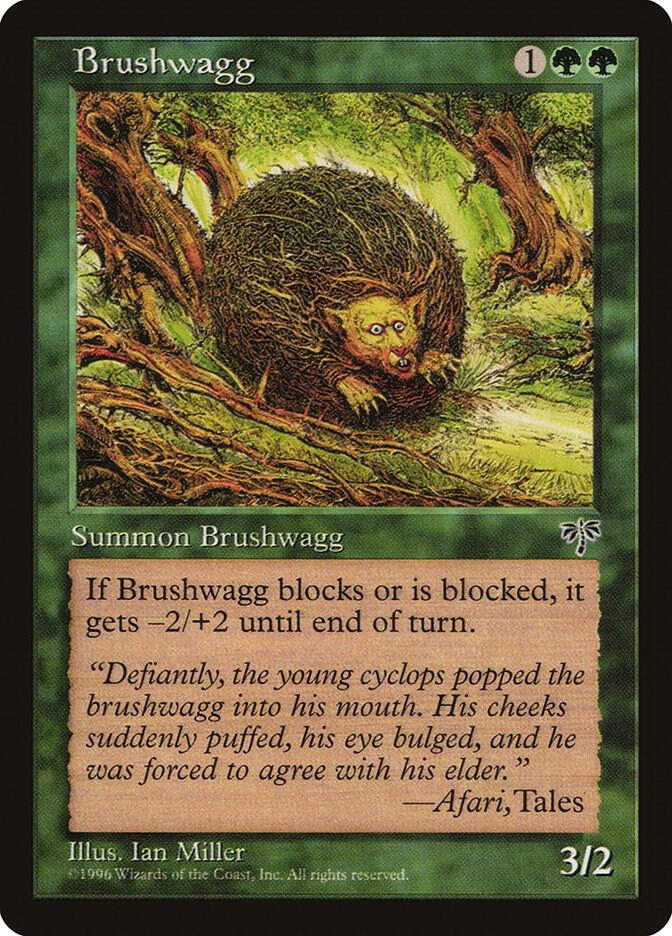 Brushwagg card image