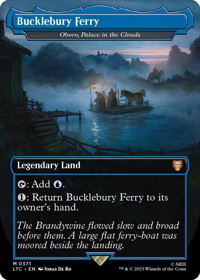 Bucklebury Ferry - Oboro, Palace in the Clouds (Borderless) card image