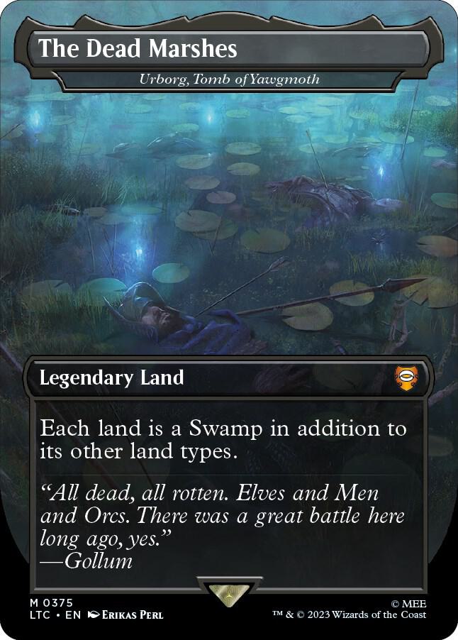 The Dead Marshes - Urborg, Tomb of Yawgmoth (Borderless) card image