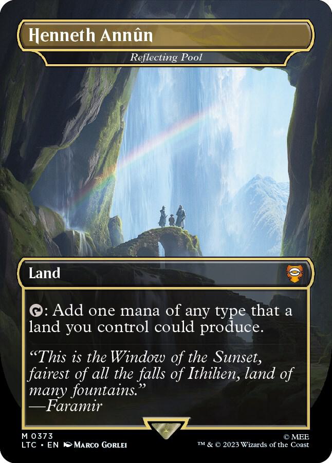 Henneth Annun - Reflecting Pool (Borderless) card image