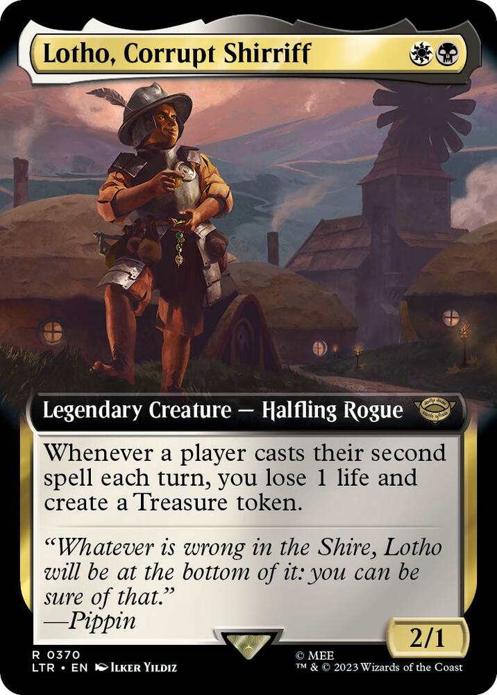 Lotho, Corrupt Shirriff (Extended Art) card image