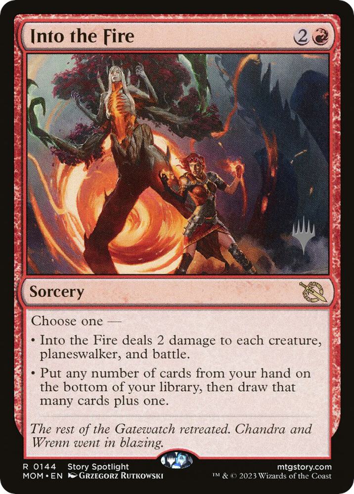 Into the Fire card image