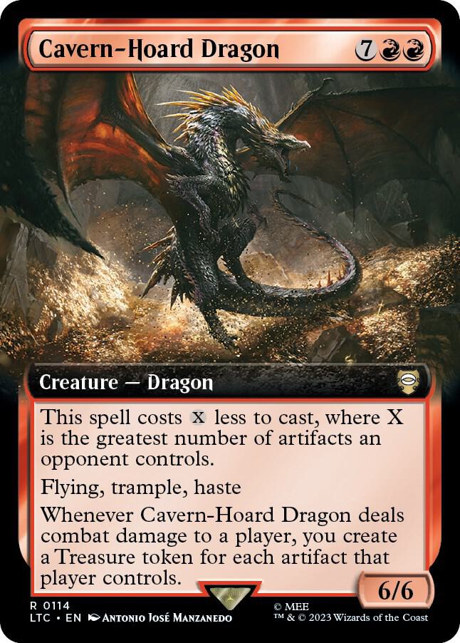 Cavern-Hoard Dragon (Extended Art) card image