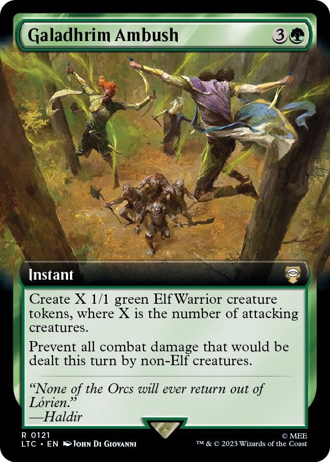 Galadhrim Ambush (Extended Art) card image