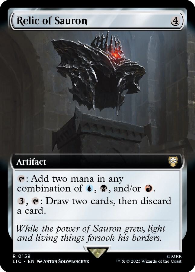 Relic of Sauron (Extended Art) card image