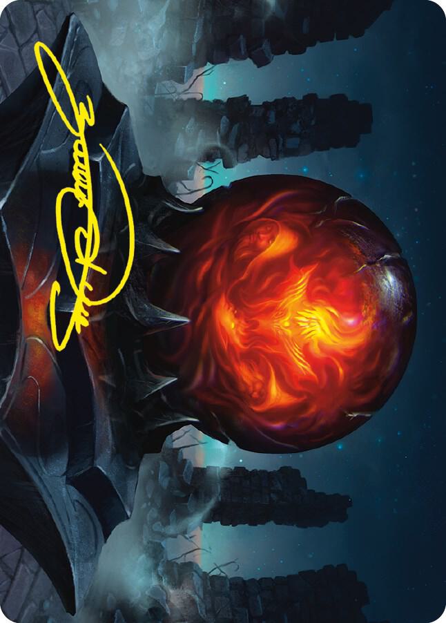 Commander's Sphere Art Card (Gold-Stamped Signature) card image