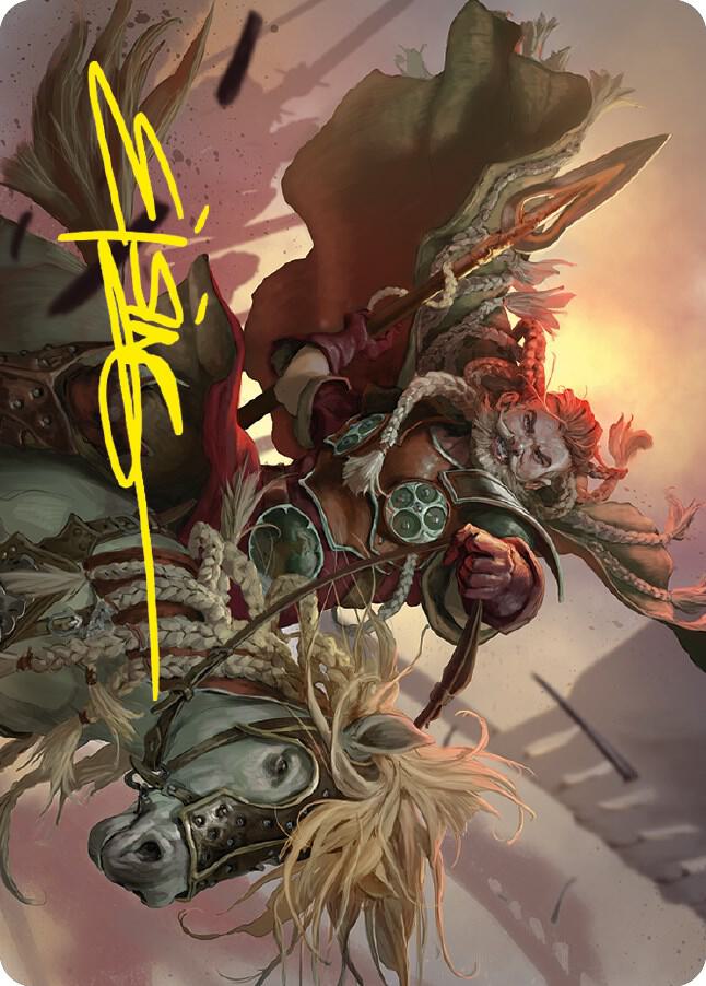 Eomer of the Riddermark Art Card (Gold-Stamped Signature) card image
