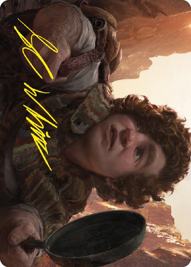 Sam, Loyal Attendant Art Card (Gold-Stamped Signature) card image