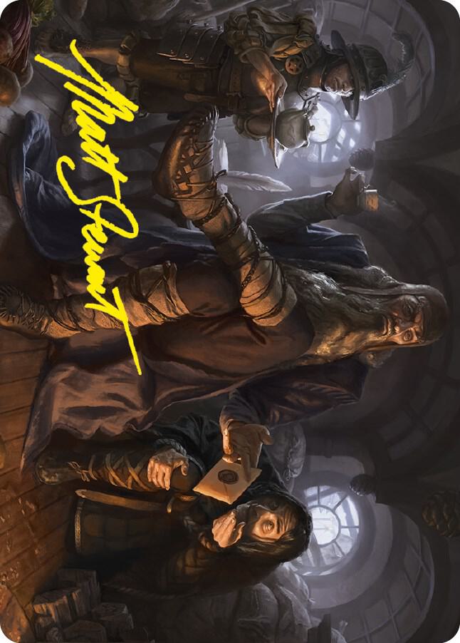 Sharkey, Tyrant of the Shire Art Card (Gold-Stamped Signature) card image