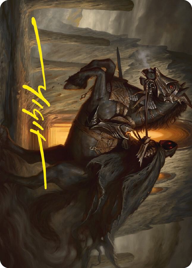 Nazgul Art Card (Gold-Stamped Signature) card image