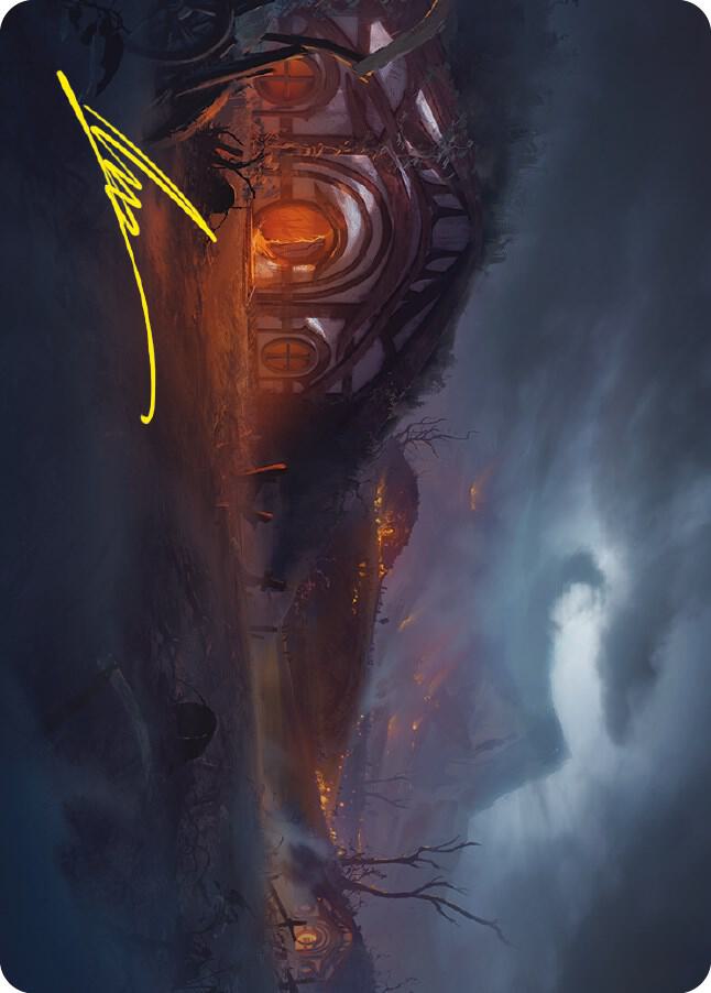Field of Ruin Art Card (Gold-Stamped Signature) card image
