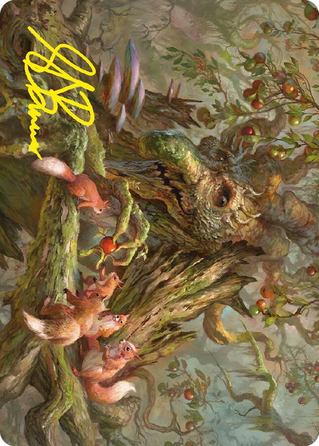Generous Ent Art Card (Gold-Stamped Signature) card image
