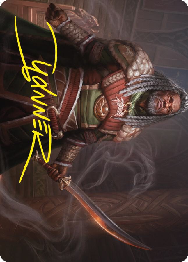 Theoden, King of Rohan Art Card (Gold-Stamped Signature) card image