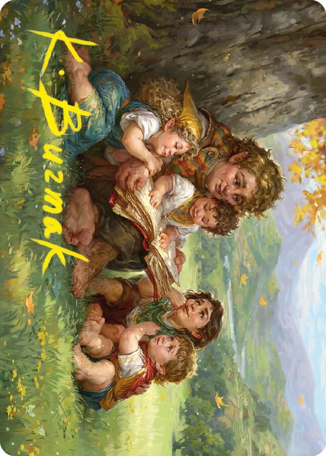 Samwise Gamgee Art Card (19/81) (Gold-Stamped Signature) card image