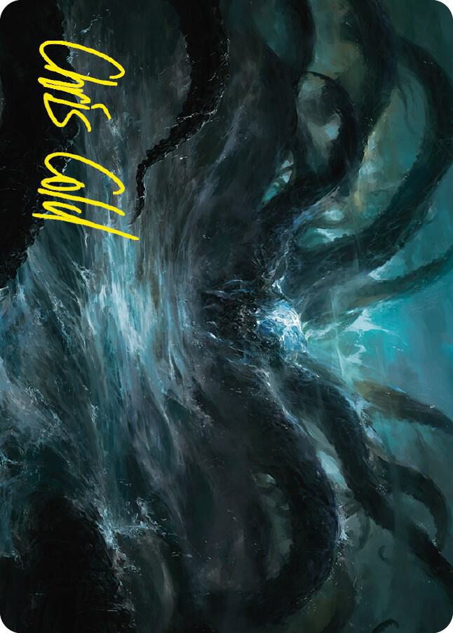 The Watcher in the Water Art Card (Gold-Stamped Signature) card image