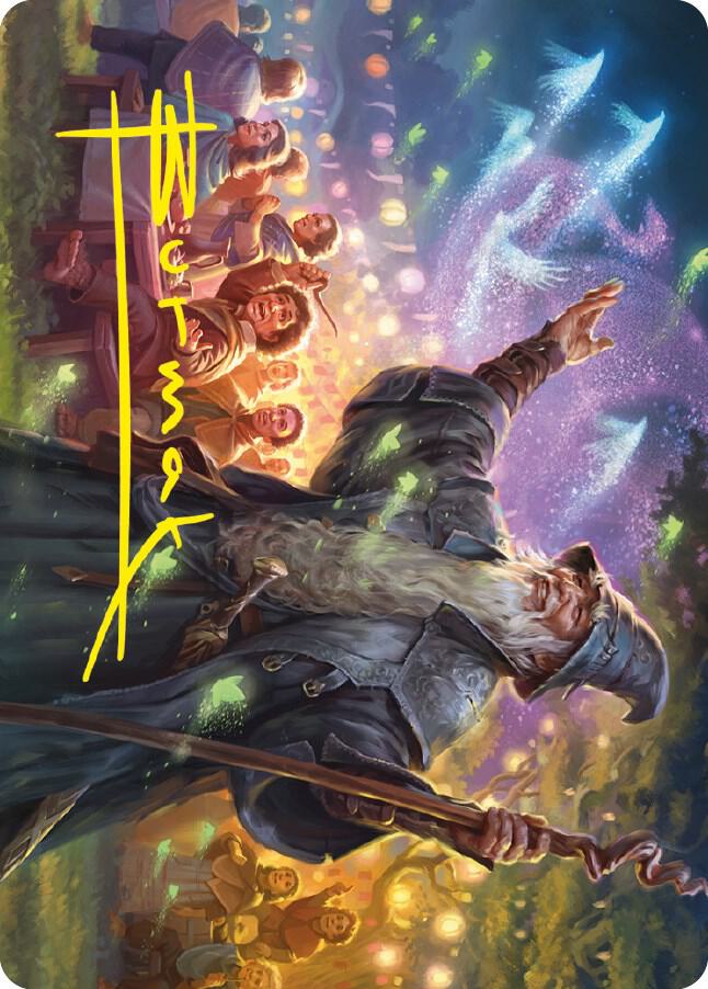 Gandalf, Friend of the Shire Art Card (Gold-Stamped Signature) card image