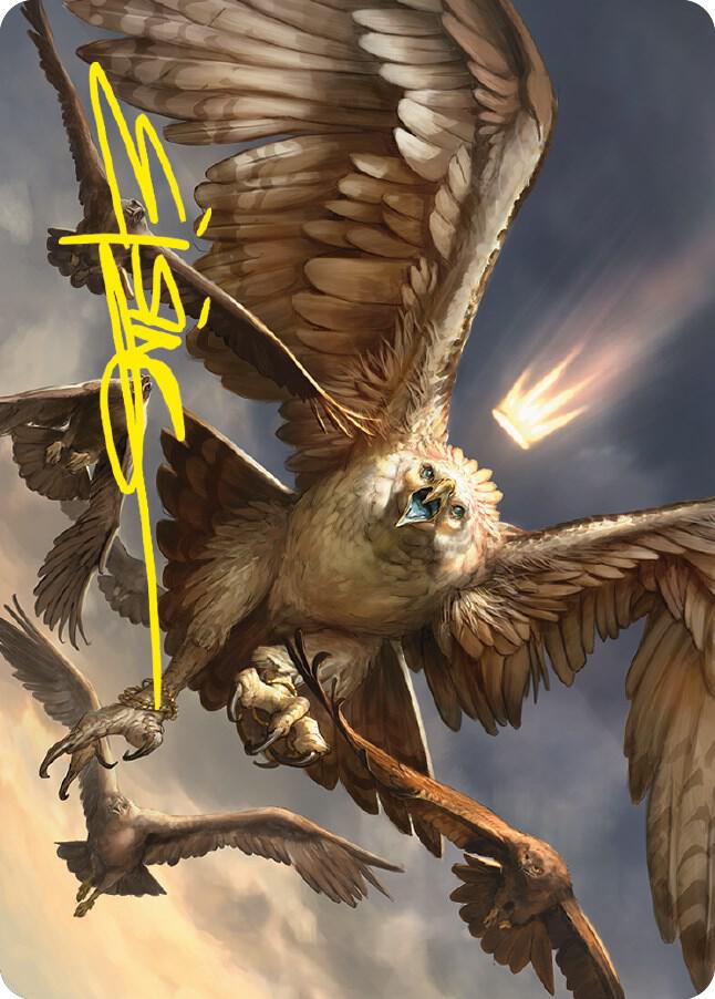 Gwaihir, Greatest of the Eagles Art Card (Gold-Stamped Signature) card image