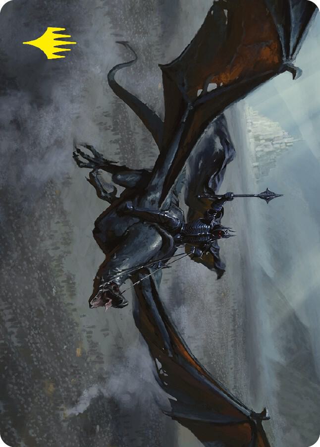 Lord of the Nazgul Art Card (Gold-Stamped Signature) card image