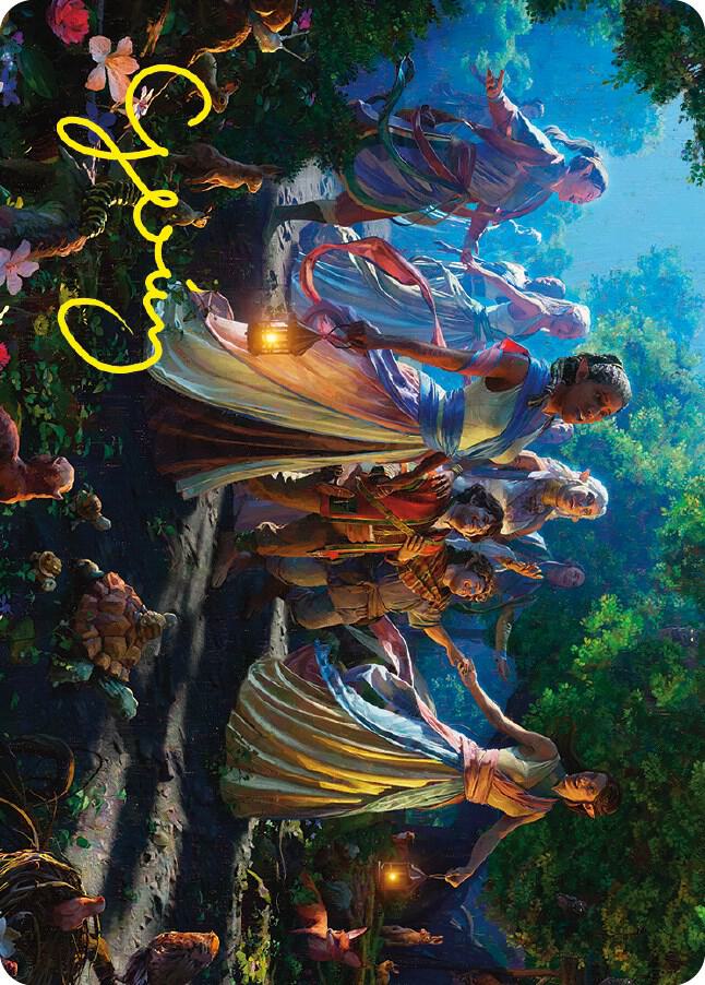 Realm Seekers Art Card (Gold-Stamped Signature) card image