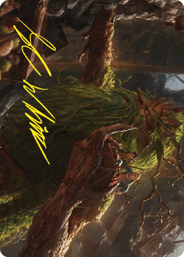 Treebeard, Gracious Host Art Card (Gold-Stamped Signature) card image