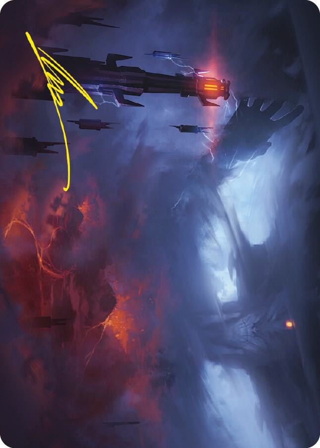 Shadow of the Enemy Art Card (Gold-Stamped Signature) card image