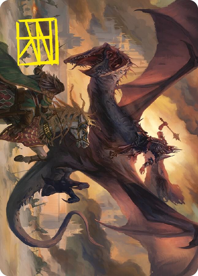 Witch-king, Bringer of Ruin Art Card (Gold-Stamped Signature) card image