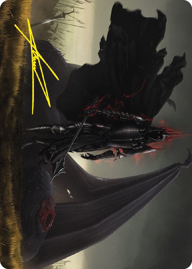 Witch-king of Angmar Art Card (Gold-Stamped Signature) card image