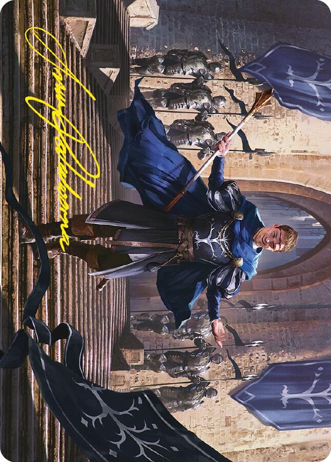 Faramir, Steward of Gondor Art Card (Gold-Stamped Signature) card image
