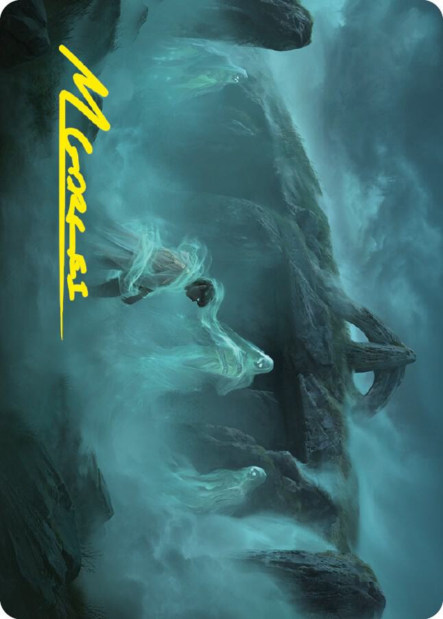 Fog on the Barrow-Downs Art Card (Gold-Stamped Signature) card image
