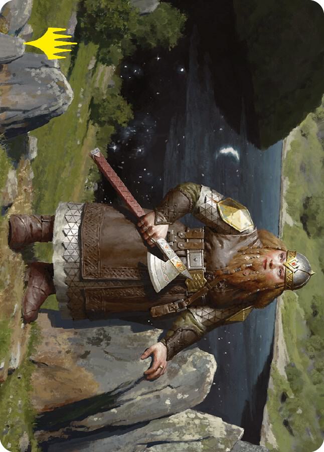 Mirrormere Guardian Art Card (Gold-Stamped Signature) card image