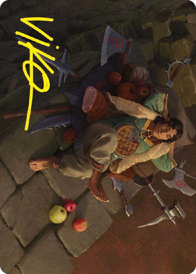 Merry, Warden of Isengard Art Card (Gold-Stamped Signature) card image