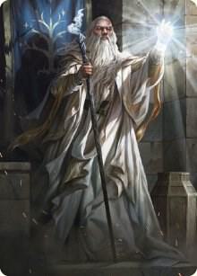 Gandalf the White Art Card card image