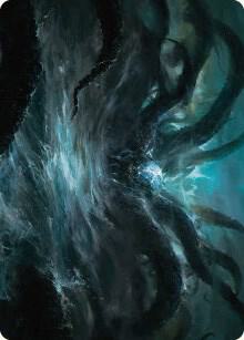 The Watcher in the Water Art Card card image