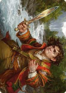 Frodo Baggins Art Card (16/81) card image
