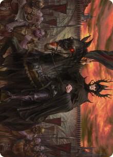 The Mouth of Sauron Art Card card image