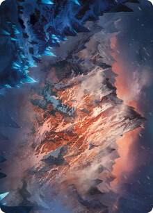 Mountain Art Card card image