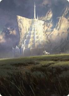 Minas Tirith Art Card card image