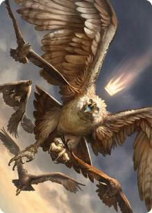 Gwaihir, Greatest of the Eagles Art Card card image