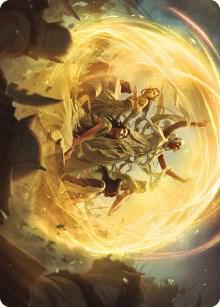 Heroic Intervention Art Card card image
