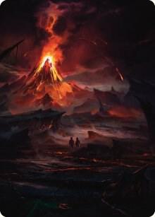 Valley of Gorgoroth Art Card card image
